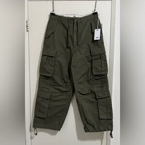 Vans Premium Baggy Cargo Pants Unisex 32Wx28L Oversized, Relaxed Fit NWT